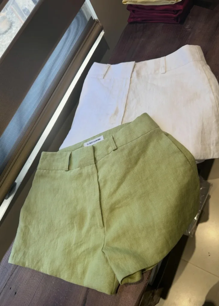 Tailored Premium Linen Shorts