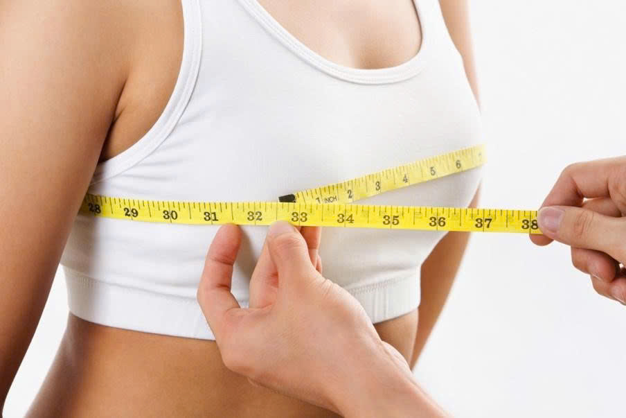 Bust measurement guide