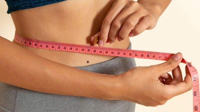 Waist measurement guide